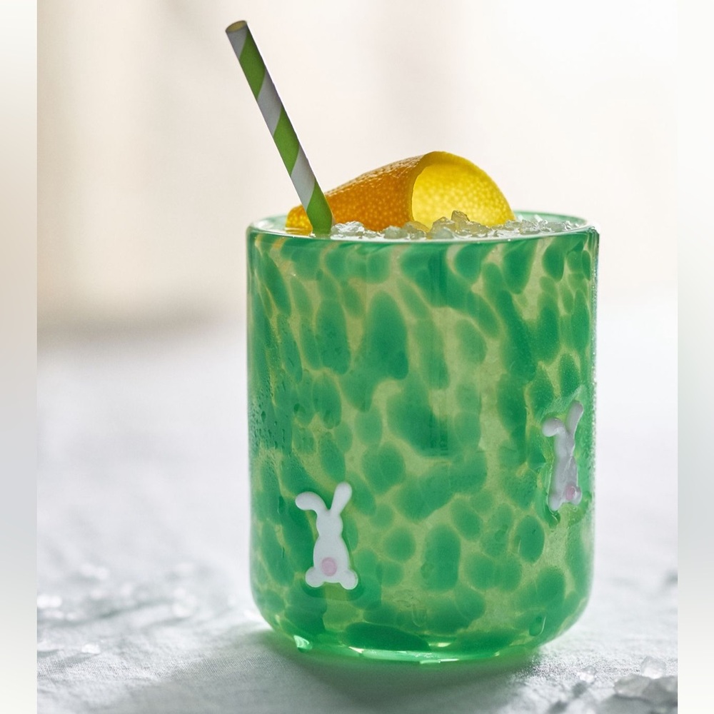 NEW Anthropologie Confetti Icon Glass - Bunny 🐰